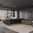 Adjustable Executive Desk - Luxury L Shaped Desk with Drawers, Large Table with File Cabinets, Executive Office Desks with LED Light Strip Home Office Desk for Professionals-540097999