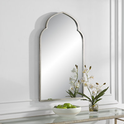 Ateeqa Stainless Steel Arch Mirror