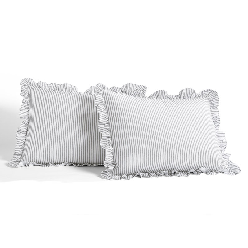 Reyna Microfiber Reversible 3 Piece Bedspread Set, King Bedspread + 2 King Shams, Gray