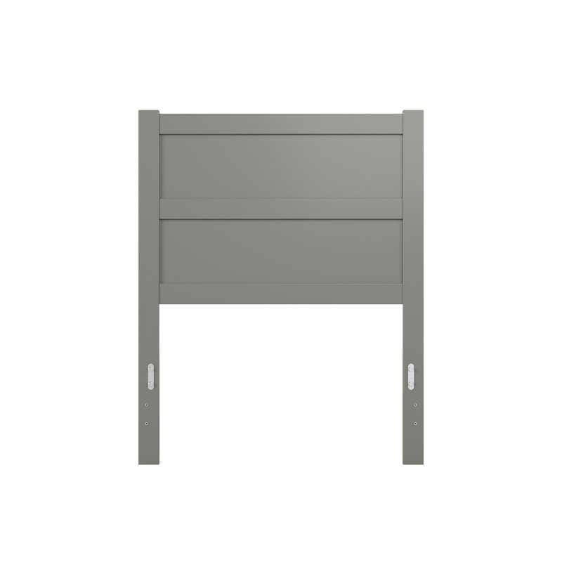 Alessio Wood Panel Headboard, Twin, Gray