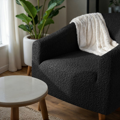 Stretchy Slipcover for Barrel Chair - Easy to Clean & Durable - Comfort Collection