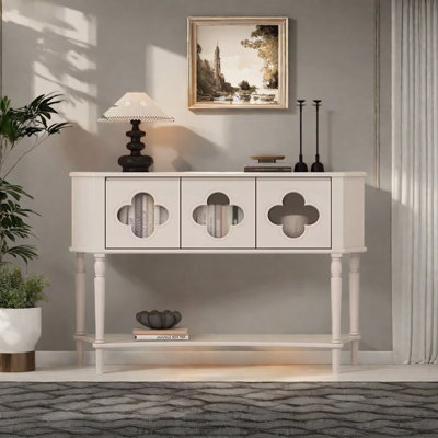 Retro Minimalist Console Table