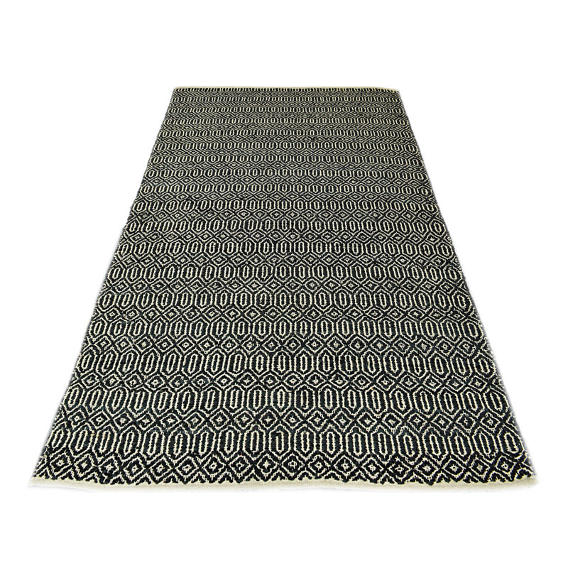 Geometric Hand Woven 160cm X 230cm Area Rug