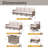 Charay 7 Piece - Outdoor Wicker Patio Set with Fire Pit Table & Swivel Chairs