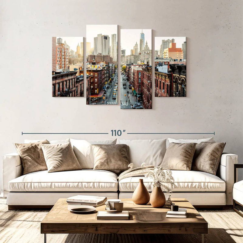 Lower east side street Sireci, H 48 po x l 75 po