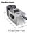 Hamilton Beach 12 Cup Deep Fryer
