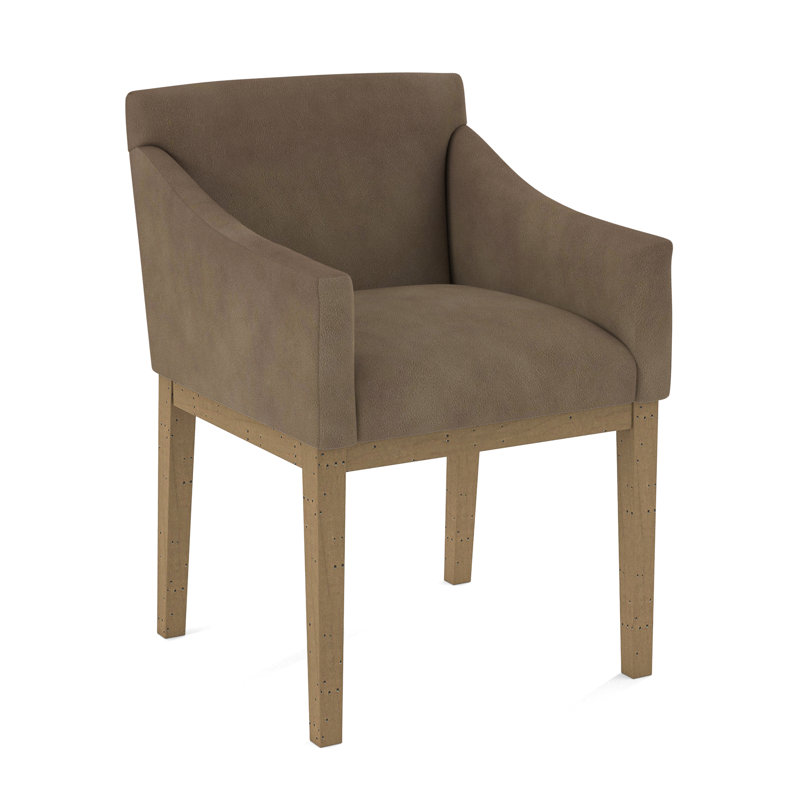 Upholstered Arm Chair, Applause Bray, Weathered Gray