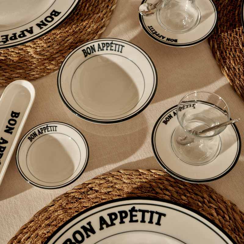 Bol à apéritif en porcelaine Bon Appetit