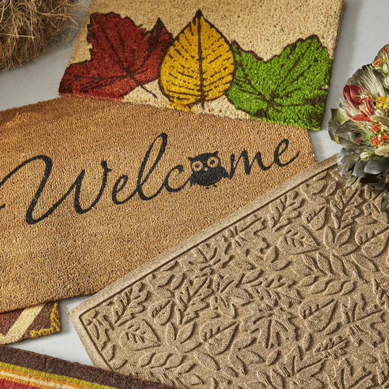 Artemas Non-Slip Outdoor Doormat, Rectangle 1'5" x 2'5"
