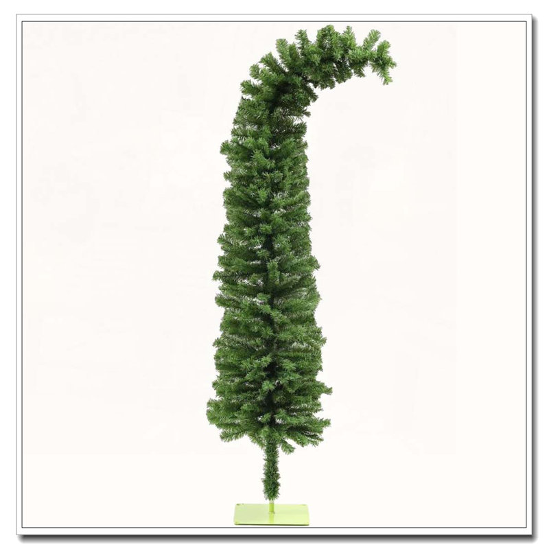 Arbre de Noël crayon, arbre de Noël artificiel pliable avec 400 branches