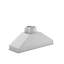 46" 700 CFM Ducted Insert Range Hood in Brushed 304 Stainless Steel
