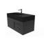 Ensemble de meuble-lavabo mural simple 36 po Bassi-629745239-629745256-573101963