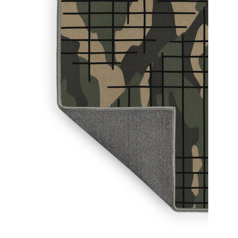 Topographic Flow Rug, Round 6'