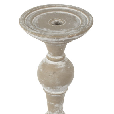 13'' H Resin Tabletop Candlestick