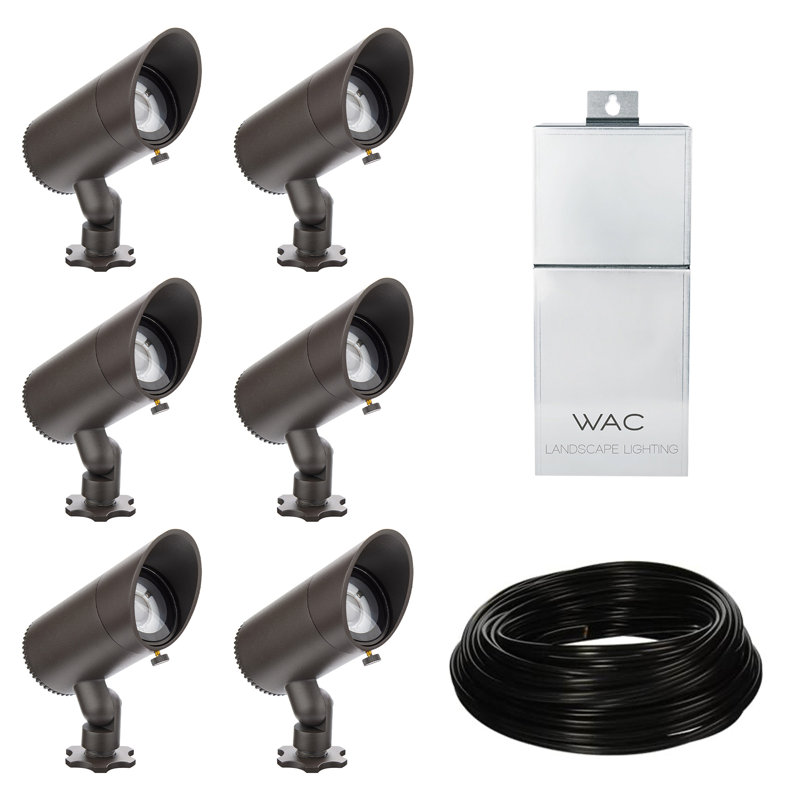 LED Spotlight Set, 2700K, Bronze