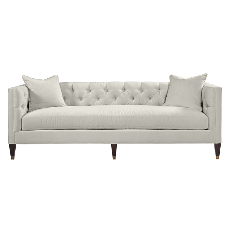 Wright 96" Tuxedo Arm Sofa with Reversible Cushions