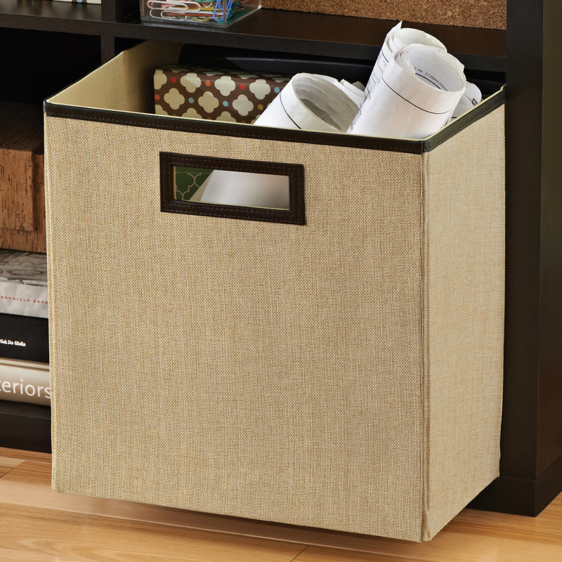 Decorative Storage Basket, Khaki