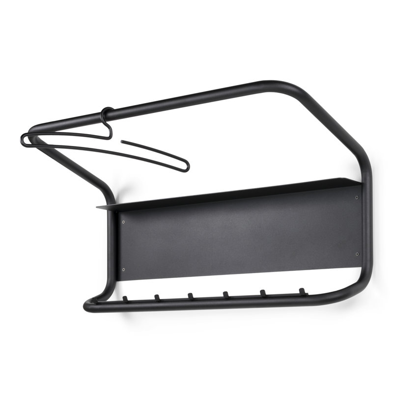 Steel Wall 6 - Hook Coat Rack