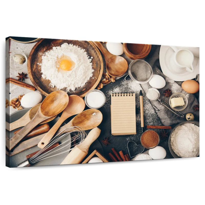 Senne Busy Baking, 8" H x 12" W