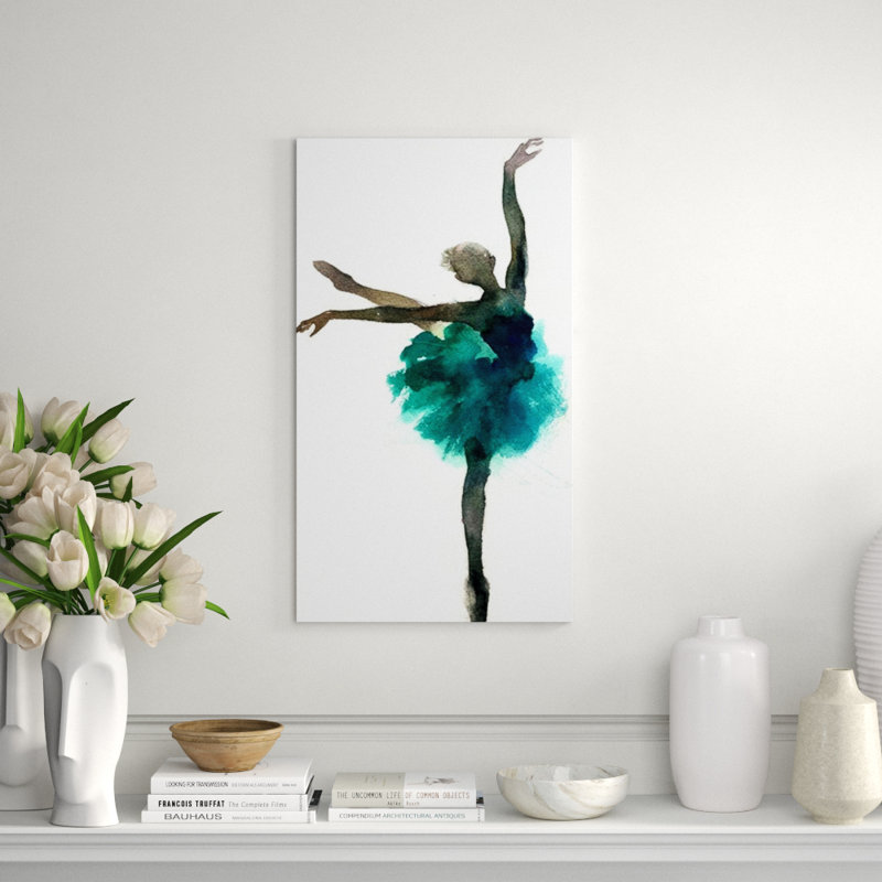 The Color Of Ballet IV Print by Emma Brooks, 70" H x 40" W x 1.5" D, Outdoor