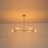 6 - Light Dimmable Linear Kitchen Island Pendant Light