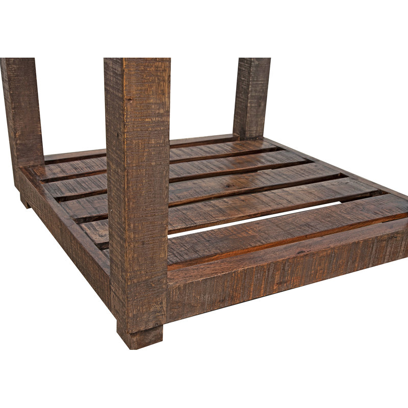 Table de bout en bois massif Darshani