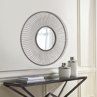 Metal Round Mirror