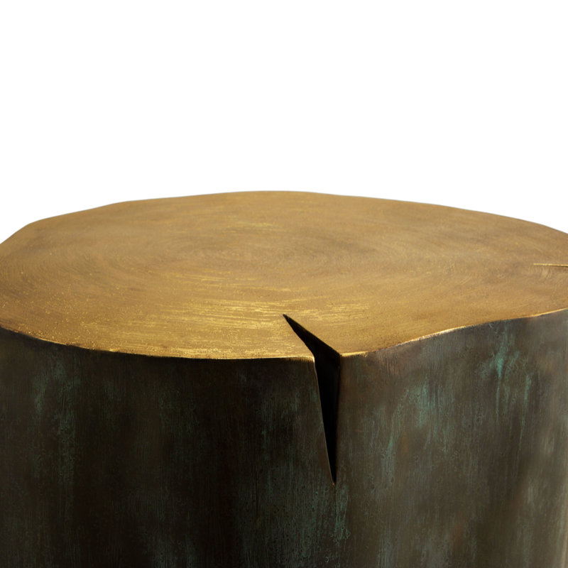 Etched Extra Large Stool