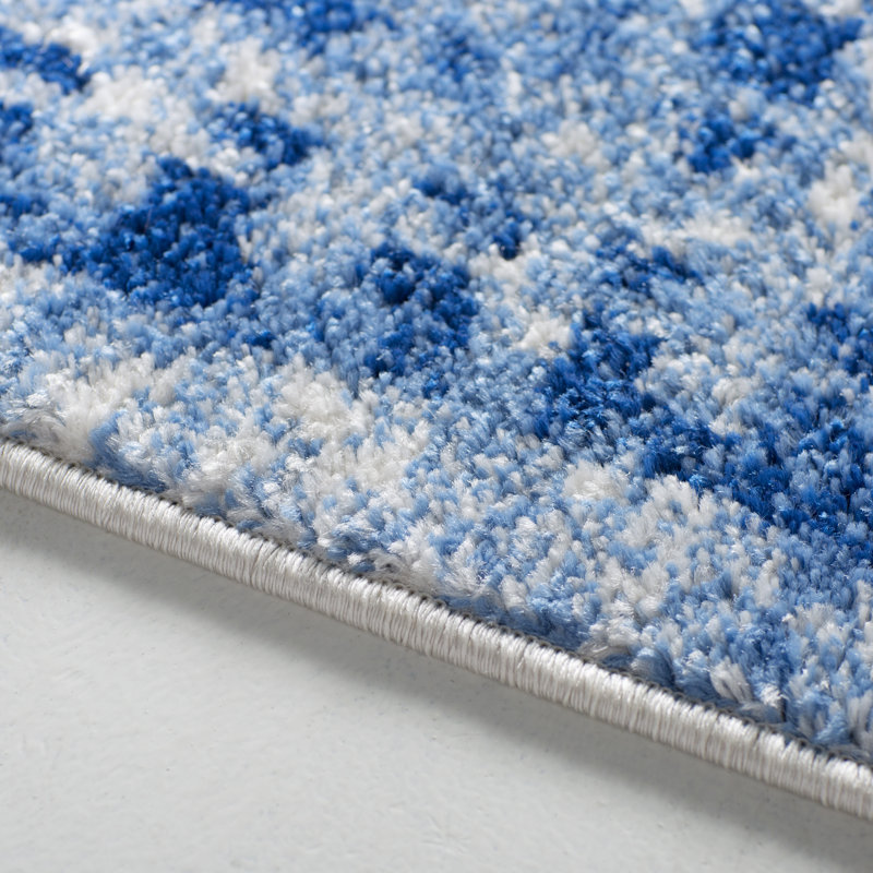 Olius Performance Geometric Rug, Round 8'