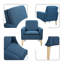 Fauteuil d'appoint rembourré Cristyle-1840298425