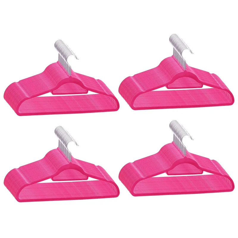 Siasconset Velvet Standard Hanger, Pink