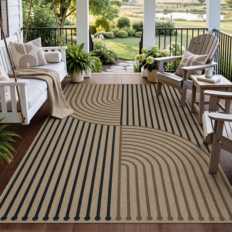 Tapis tissé antidérapant en jute