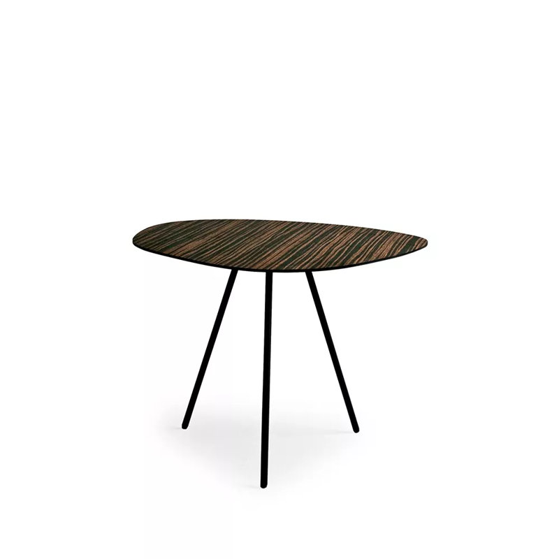 Pebble Coffee Table, Natural Macassar