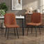 Upholstered  Faux Leather Dining Chair-596875954