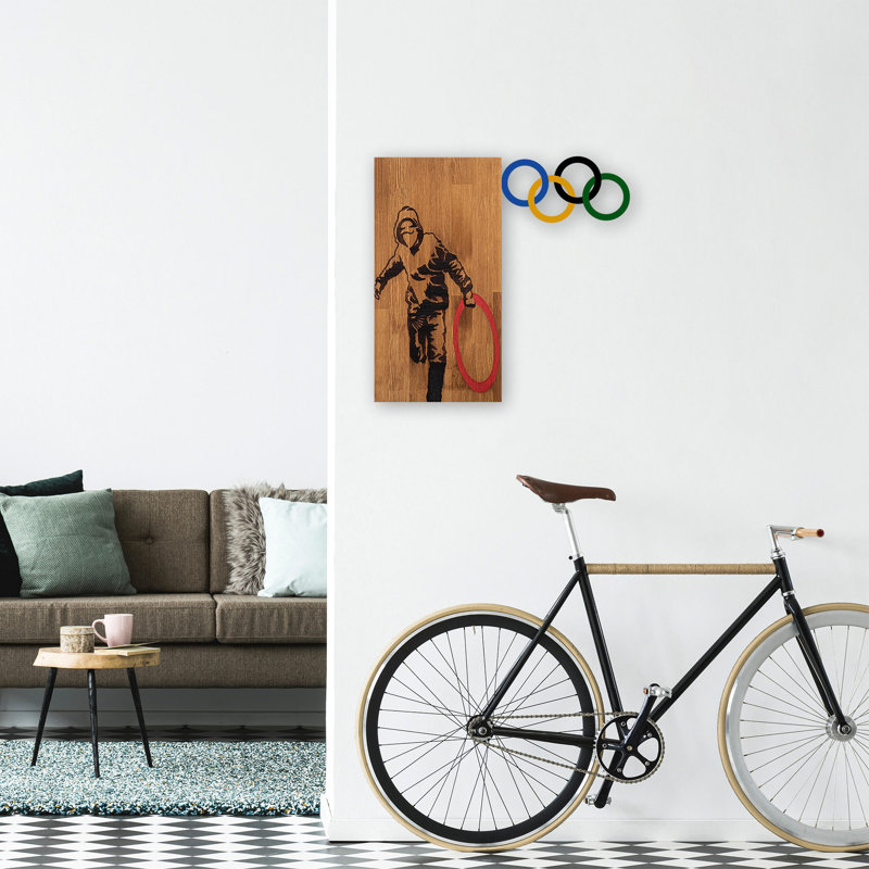 Décoration murale en bois