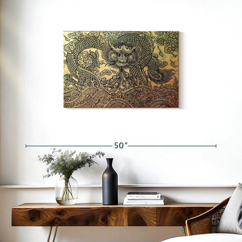 Brampt Legendary Dragon, 20" H x 30" W