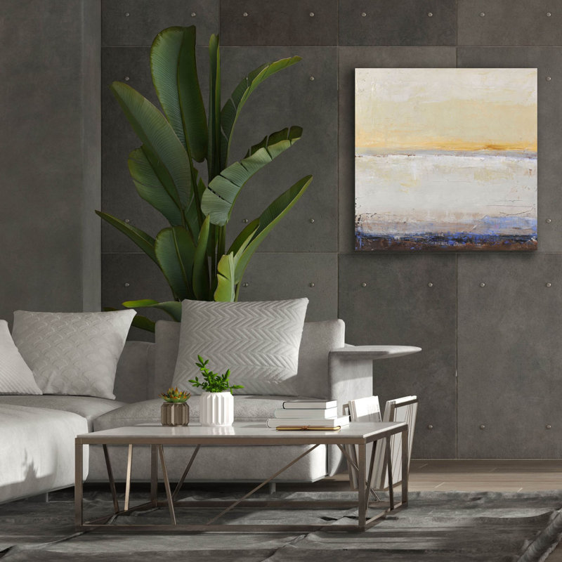«Epic Graffiti» «Horizon 1» par Design Fabrikken, art mural sur toile, 37 po x 37 po
