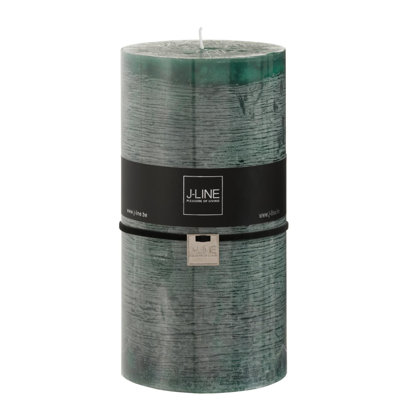 Fresh Scented Pillar Candle with Glass Holder