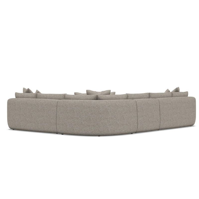 Jules Fabric 4 Pc Sectional, 1697-012