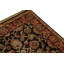 Hand-Knotted High-Quality Black and Red Area Rug