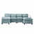 Chenille bleu menthe est en rupture de stock