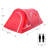 Wakeman Outdoors 2-Person Pop Up Tent - Water-Resistant Tent for Camping, Hiking, or Beach Use