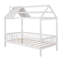 Lit simple en bois avec clôture-1824116077