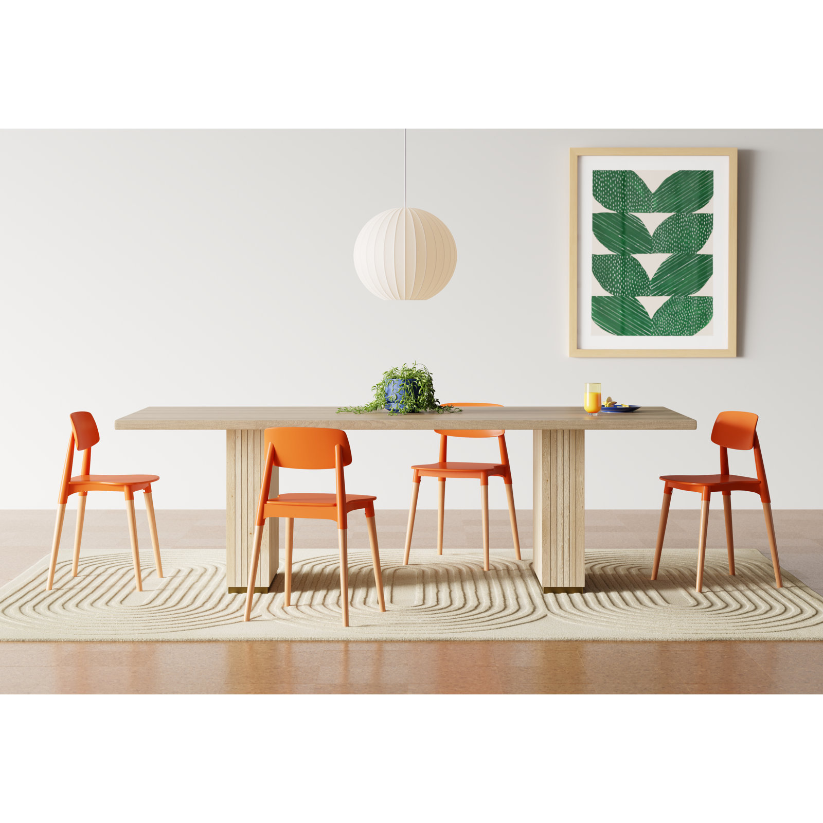 Chevron by Andrea Stokes, Brown, 50" H x 40" W x 1.25" D