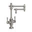 Towson Two Handle Kitchen Faucet - 12" Articulated Spout-1126513117