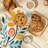 Petal Dance Oven Mitt Cotton Twill