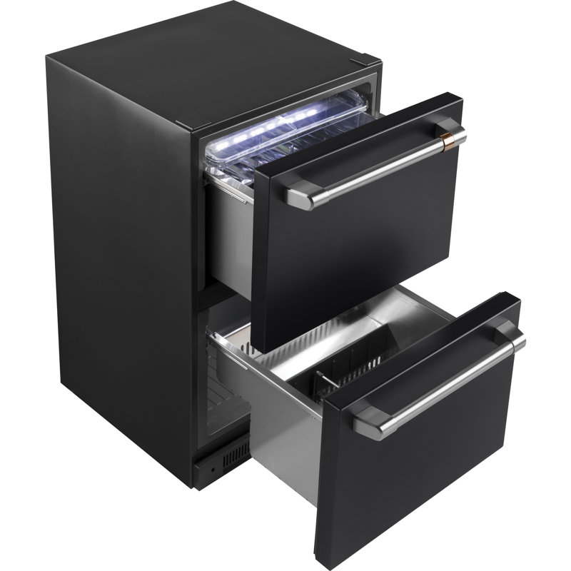 5.7 cu. ft. Undercounter Mini Fridge, Matte Black