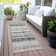 Machine Washable Indoor/Outdoor Xhevrie Black Rug