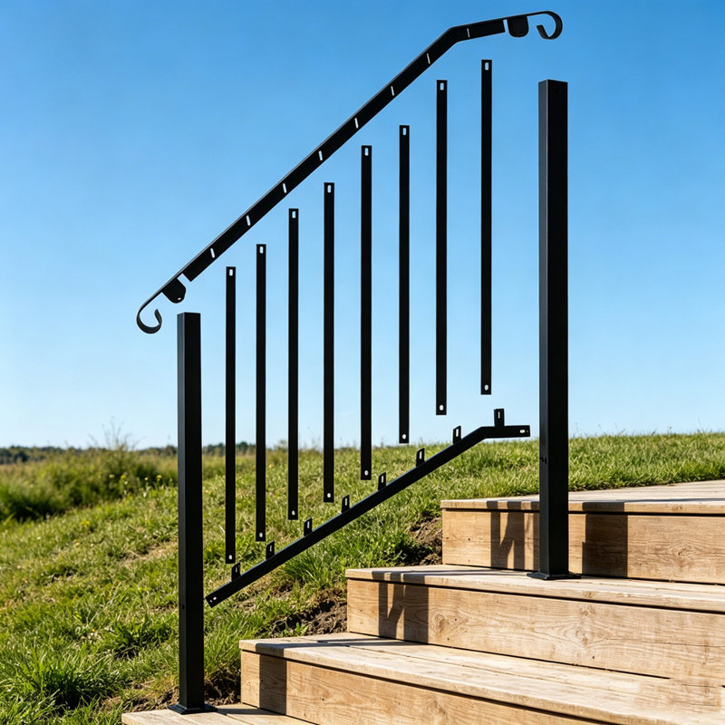 Handrails for Outdoor Steps
