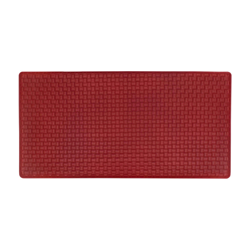 Tapis tissé gaufré anti-fatigue, Rectangle 1 pi 8 po x 3 pi 3 po, Lave
